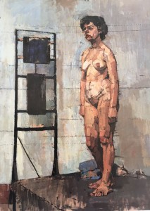 Euan Uglow Standing nude 1951-52