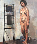 Euan Uglow Standing nude 1951-52